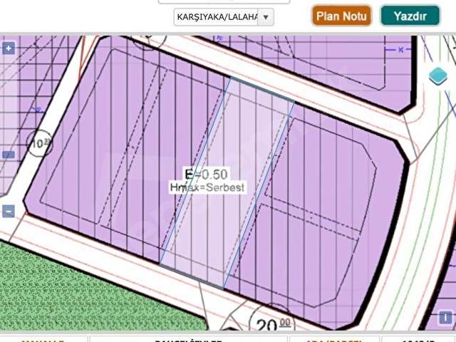 ANKARA MAMAK LALAHANDA SANAYİ İMARLI SATILIK 5269m² ARSA