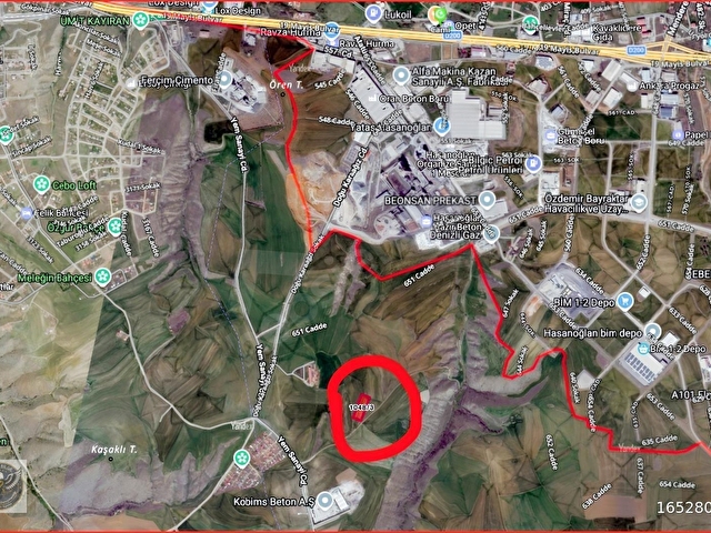 ANKARA MAMAK LALAHANDA SANAYİ İMARLI SATILIK 5269m² ARSA - Görsel 3