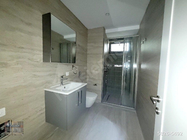 SARISUDA SİTE İÇERİSİNDE SIFIR YERDEN ISITMALI KOMBİLİ GİRİŞ KAT 1+1 KİRALIK DAIRE - Görsel 13