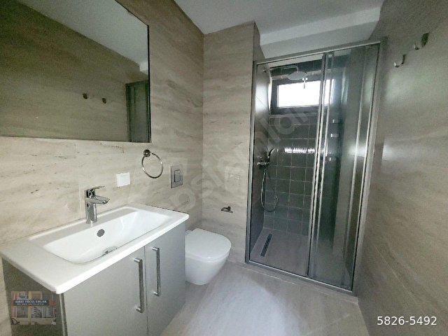 SARISUDA SİTE İÇERİSİNDE SIFIR YERDEN ISITMALI KOMBİLİ GİRİŞ KAT 1+1 KİRALIK DAIRE - Görsel 14