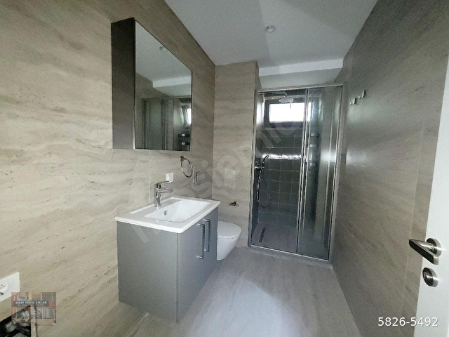 SARISUDA SİTE İÇERİSİNDE SIFIR YERDEN ISITMALI KOMBİLİ GİRİŞ KAT 1+1 KİRALIK DAIRE - Görsel 15