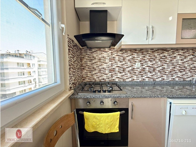 YÜKSELDEN AKÇAYDAN FULL ÖN CEPHE DOĞALGAZLI AYRI MUTFAK 2+1DAİRE - Görsel 4
