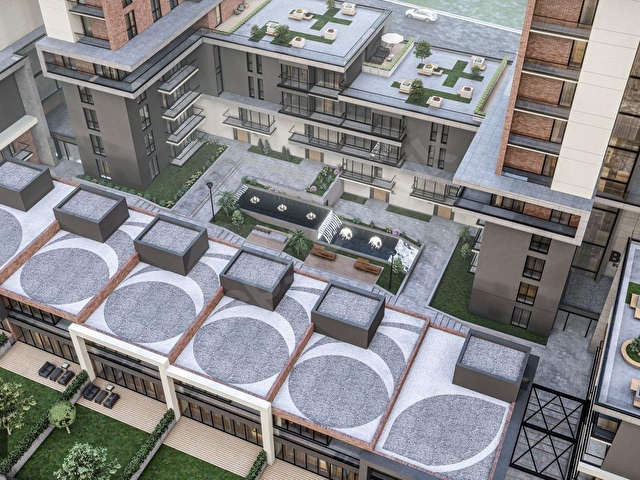 AKINCI POİNT 4+1 NET 180 m2 SATILIK DAİRELER - Görsel 3