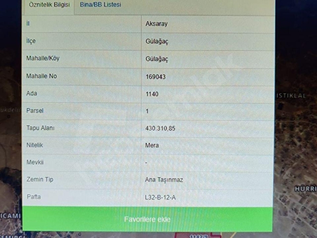 AKSARAY NOKTA EMLAKTAN GÜLAĞAÇ MERKEZ ÇİFTLİK ARAZİSİ ELEKTİRİK DİREĞİ AYDINLATMASI ASFALT YOLA CEP - Görsel 6