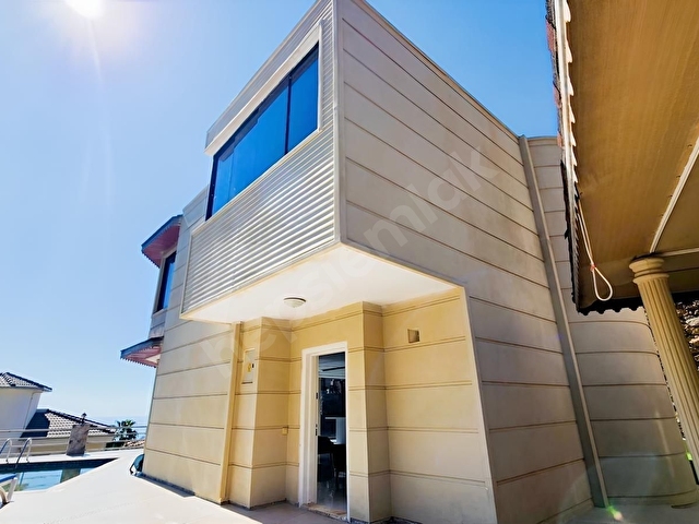 Alanya Tepede 4+1 iki Katlı Ozel Sauna 330 M2 Satılık Villa - Görsel 30