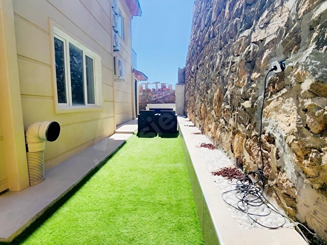 Alanya Tepede 4+1 iki Katlı Ozel Sauna 330 M2 Satılık Villa - Görsel 28