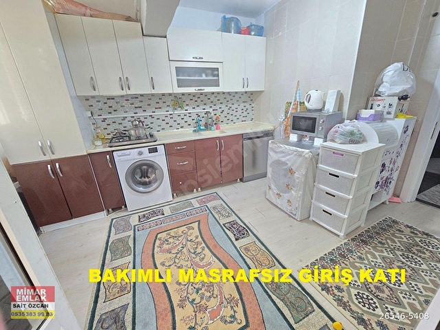 SATILIK 2+1=85M2 BAHÇE KULLANIMLI BAHÇE KATI MASRAFSIZ - Görsel 15