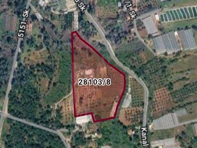 ÜNSAL NAH YATIRIMLIK ARSA 1.500M2 MSC DEN