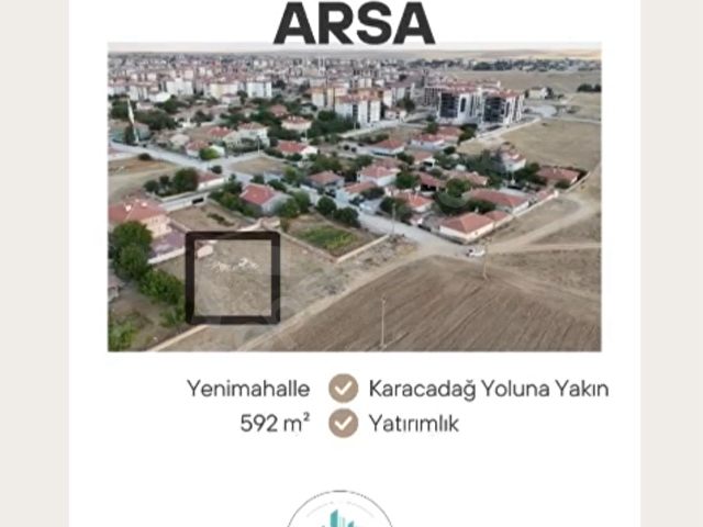 Yıldırım Emlaktan satılık arsa yenimahalle karacadağ yolu üzerinde