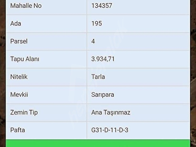 ÇANKIRI ELDİVAN SARITARLA 3934 METRE YOLA CEPHE ÇANKIRIYA 7KM - Görsel 7