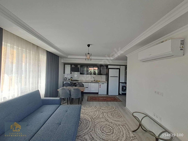 LAVINIADAN HASTANE YAKINI HAVUZLU EŞYALI KİRALIK 2+1 DAİRE - Görsel 6