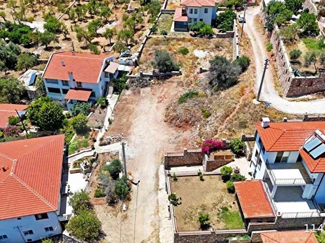 DATÇA PALAMUTBÜKÜ YAKA MAH 500 M2 KÖY İMARINA UYGUN DENİZ MANZARALI ARSA - Görsel 27