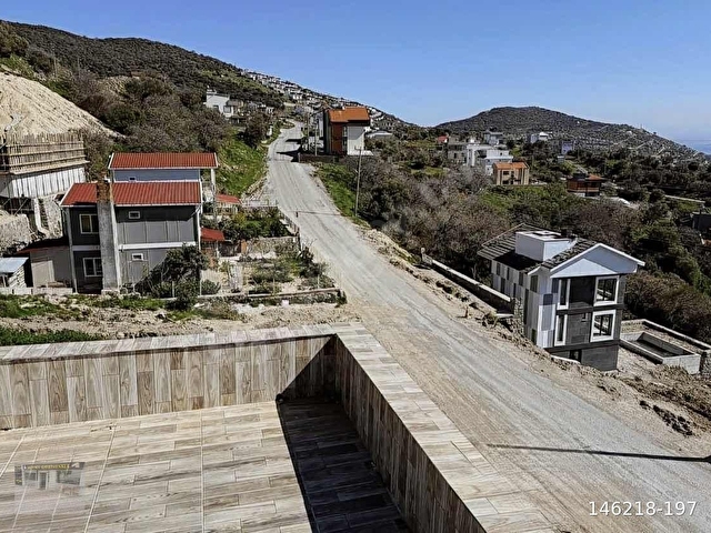 ÇANDARLI BİMEYKO DA 392m2 ARSA İÇİNDE DENİZ MANZARALI YAZLIK - Görsel 21