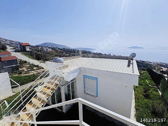 ÇANDARLI BİMEYKO DA 392m2 ARSA İÇİNDE DENİZ MANZARALI YAZLIK - Görsel 17