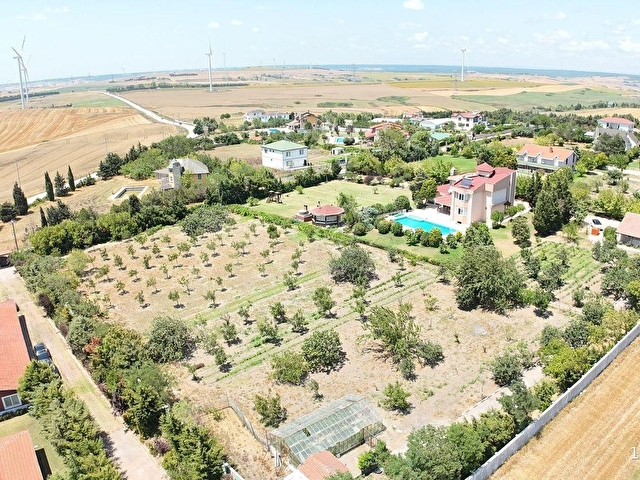 SİLİVRİDE GENİŞ BAHÇE VE ÖZEL HAVUZLU,DOĞAYLA İÇ İÇE YAŞAM-NUEV - Görsel 15