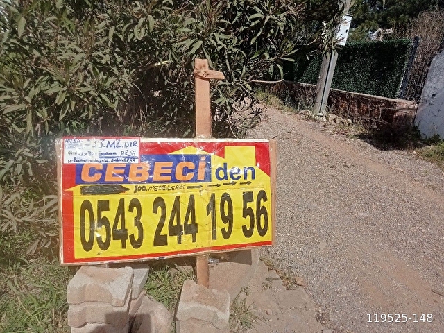 Ayvalık Cunda adasında manzarası çok güzel villa arsasi