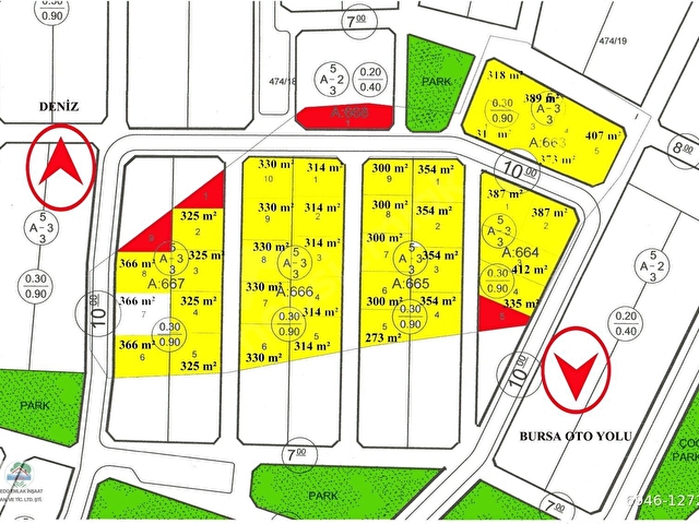 Çanakkale Lapseki Çardak’ta Deniz ve Boğaz Manzaralı 366 m² 3 Kat İmarlı Müstakil Arsa - Görsel 4