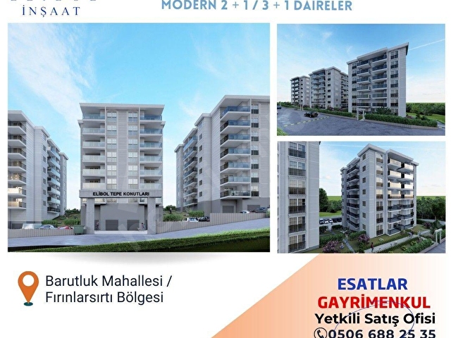 Satılık 3+1 Daireler Fırınlarsırtı Mevki Tepe Konutları (Sabit Ödeme Fırsatı) - Görsel 2