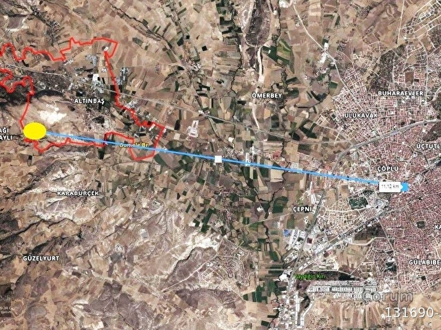 ÇORUM MERKEZ ALTINBAŞ KÖYÜNDE SATILIK MÜSTAKİL TARLA - Görsel 6