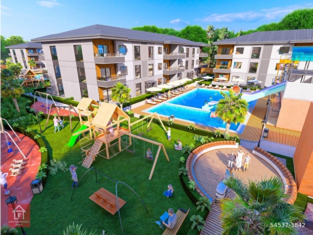 EMRE FİLİZFİDANOĞLU İNŞAATTAN 50 AY VADE, 0 FAİZ, AQUA PARKLI - Görsel 5