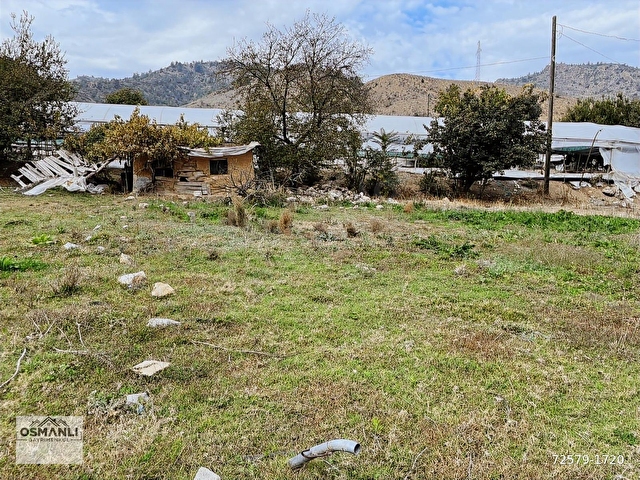 SERALARIN ORTASINDA,KÖYÜN DİBİNDE,4.726 M2 TOPRAĞI VERİMLİ ARAZİ - Görsel 3