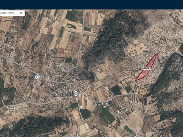Muğla Milas Çamovalıda 366 M. Ana Yol Cepheli Satılık Arazi... - Görsel 21