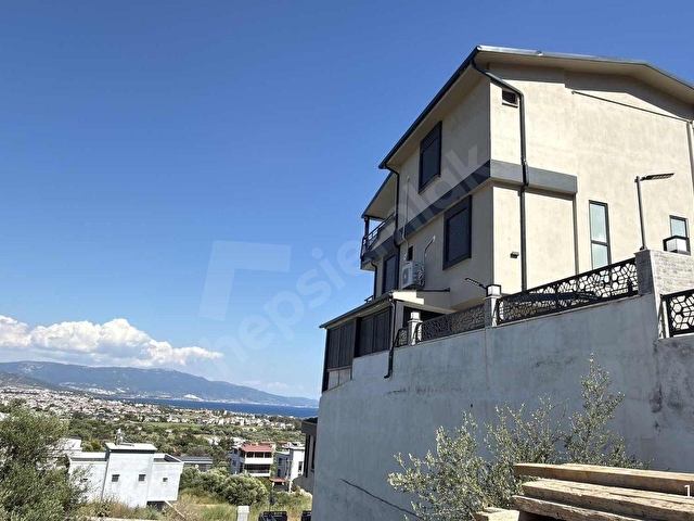 Acil satılık Doğanbey de full deniz manzaralı 3+1 villa - Görsel 3