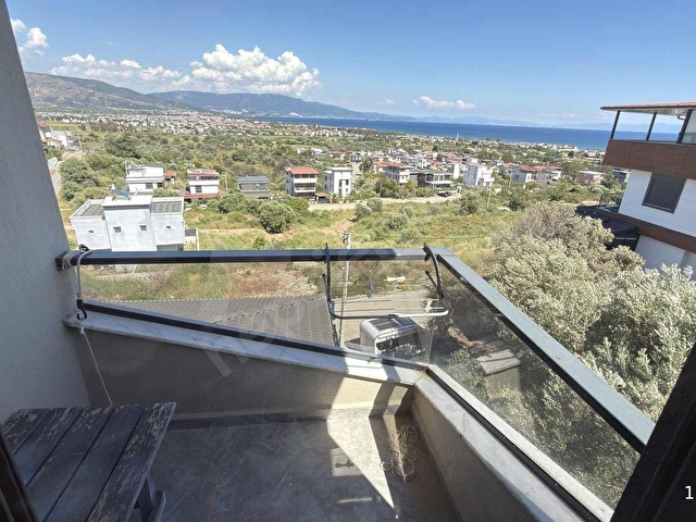 Acil satılık Doğanbey de full deniz manzaralı 3+1 villa - Görsel 15
