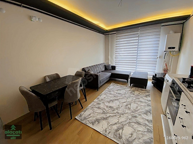 ALAÇATIDAN İNCEKTE EŞYALI SATILIK 2+1 DAİRE