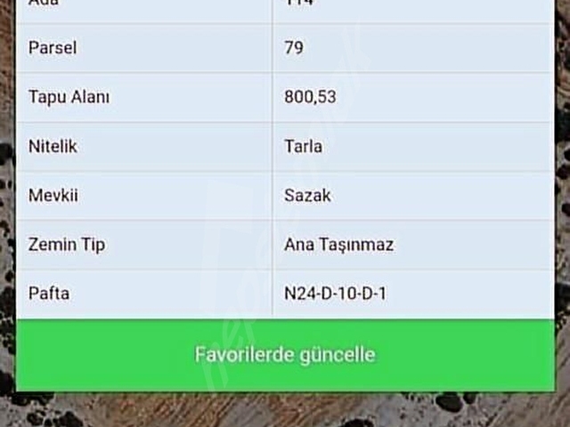 KORKUTELİ KEVZER (GÜMÜŞLÜ) KÖYÜNDE 800,53 M² SATILIK TARLA - Görsel 2