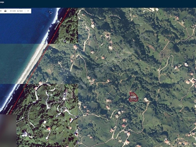 KENT EMLAKTAN ÇAYELİ KEMER KÖYÜNDE 1837M2 SATILIK ARAZİ - Görsel 3