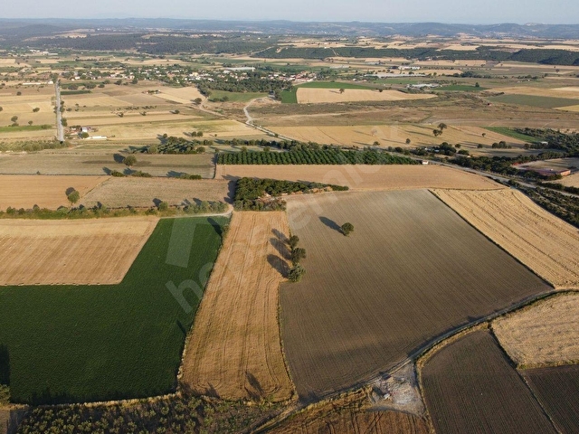 ÇANAKKALE MERKEZ HALİLELİ KÖYÜNDE SATILIK KUPON ARAZİ - Görsel 24