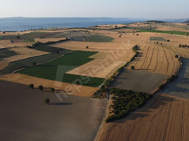 ÇANAKKALE MERKEZ HALİLELİ KÖYÜNDE SATILIK KUPON ARAZİ - Görsel 22