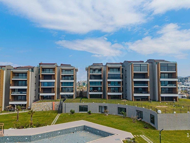 Kuşadası nda Deniz Ve Havuz Manzaralı Satılık Lüks 3+1 Daire - Görsel 21