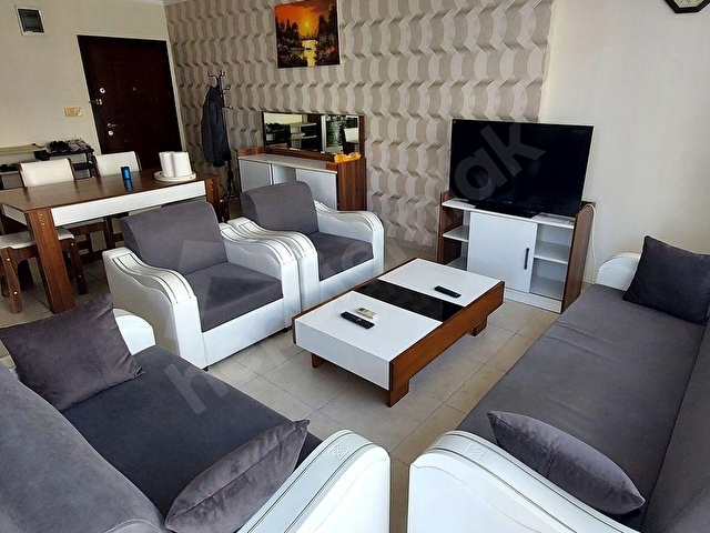 HURMADA HAVUZLU SİTEDE 2+1 FULL EŞYALI ARAKAT KİRALIK DAİRE - Görsel 3