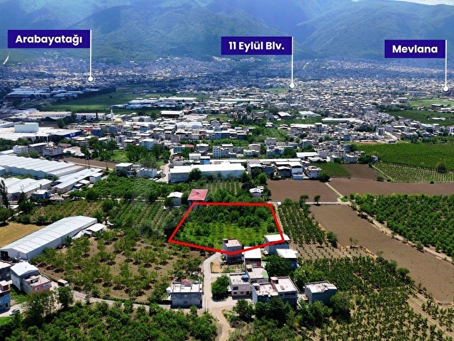 Yıldırım Vakıfköyde Satılık 7 Dönüm Tarla ve 5 Daireli Bina - Görsel 17