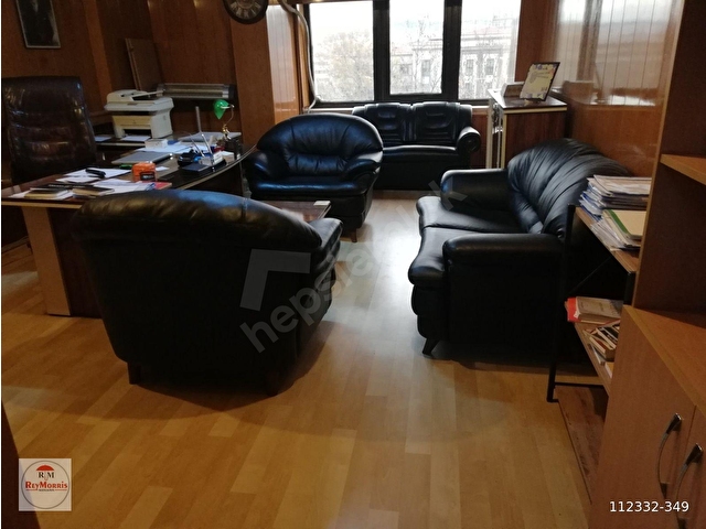 Ankara Sıhhiye Merkezde Balıkçıoğlu İş Hanı Katta Ön Cephe 4 Bölüm 95 M2 Kiralık Asansörlü Büro - Görsel 11