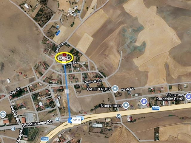 ACİL ** Gölbaşı Oyacada İmarlı Tek Tapu 923 m2 Satılık Arsa - Görsel 6