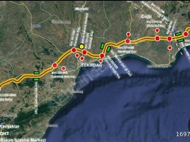 SAYGINDAN TEKİRDAĞ MARMARA EĞERLİSİNDE 12.500 M2 SATILIK ARSA - Görsel 7