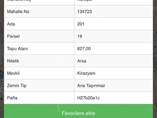 ALTAY EMLAKTAN  KARAŞAR KİRAZYANI YAYLASINDA SATILIK VİLLA ARSASI
