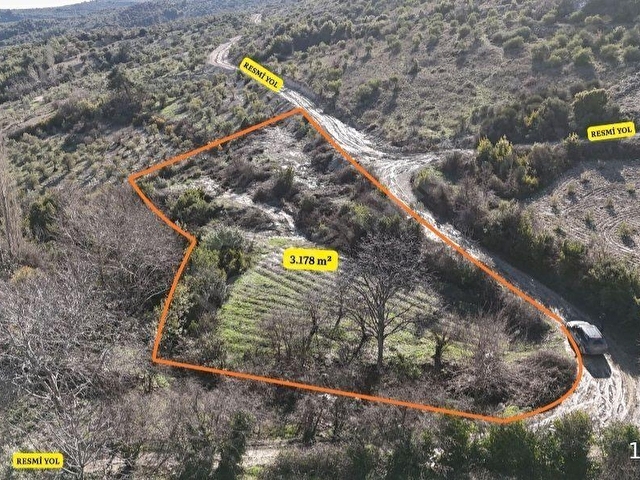 HİSARCIKTA 2 CEPHESİ RESMİ YOL 3.1 DÖNÜM DÜZ PARSEL - Görsel 5
