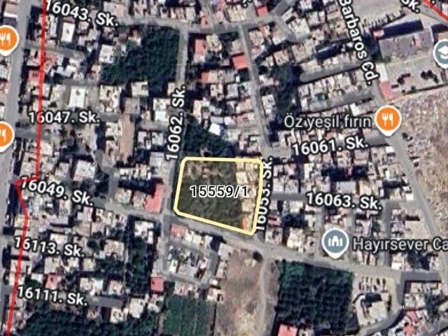 MIDIK MAH 2332 MT2 SATILIK İMARLI ARSA ** 1.6 YOĞUNLUKLU - Görsel 2