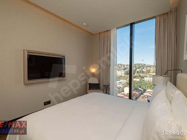 URGENT Emaar Address 1+1 Furnished with Sea View - Görsel 3