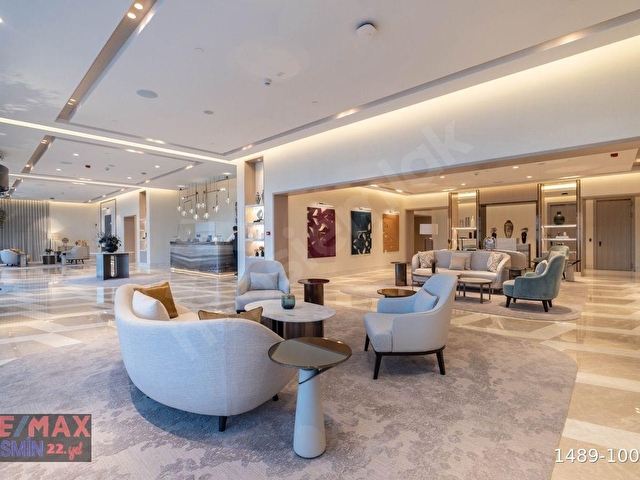 URGENT Emaar Address 1+1 Furnished with Sea View - Görsel 9