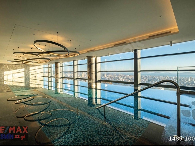 URGENT Emaar Address 1+1 Furnished with Sea View - Görsel 14