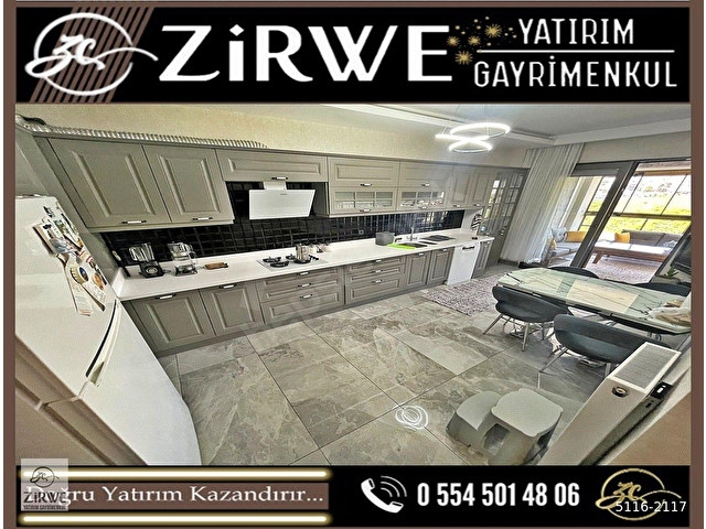 ZİRWEDEN CADDE ÜZERİ ÖN CEPHE KAPALI OTOPARKLI MANZARALI 4+1...