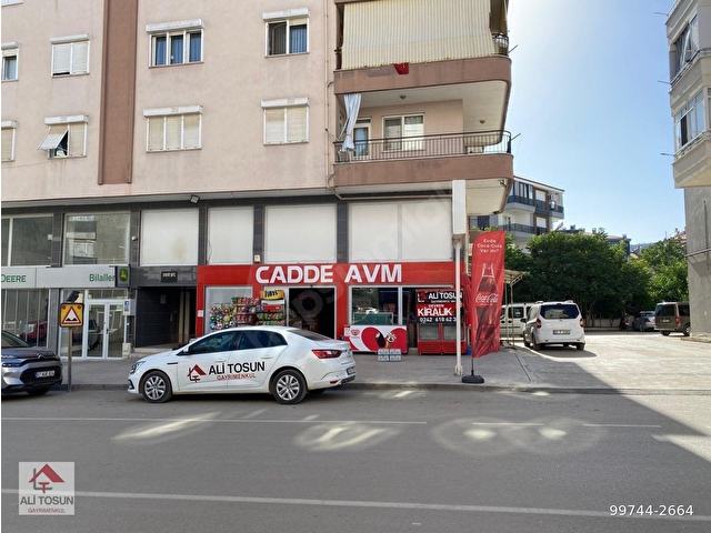 ALİ TOSUNDAN İŞLEK CADDE ÜZERİ ŞEHRİN KALBİNDE YÜKSEK CİROLU DEVREN KİRALIK MARKET