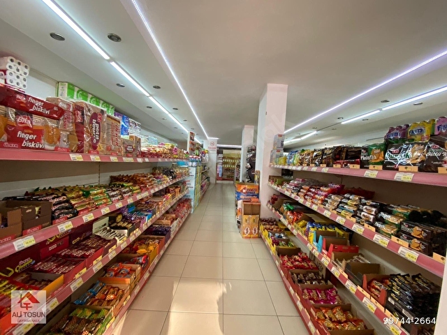 ALİ TOSUNDAN İŞLEK CADDE ÜZERİ ŞEHRİN KALBİNDE YÜKSEK CİROLU DEVREN KİRALIK MARKET - Görsel 4