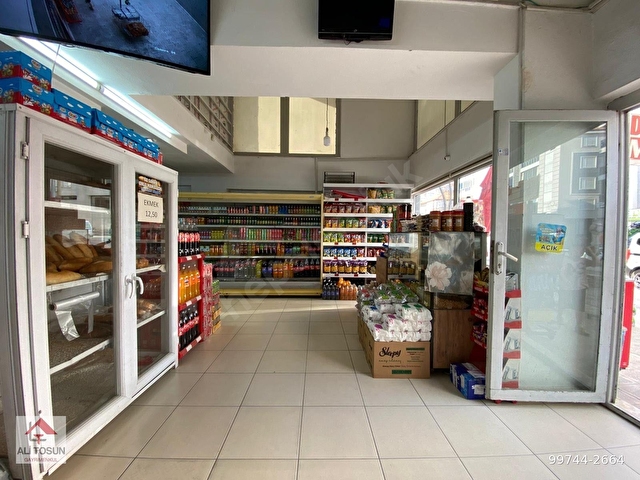 ALİ TOSUNDAN İŞLEK CADDE ÜZERİ ŞEHRİN KALBİNDE YÜKSEK CİROLU DEVREN KİRALIK MARKET - Görsel 13