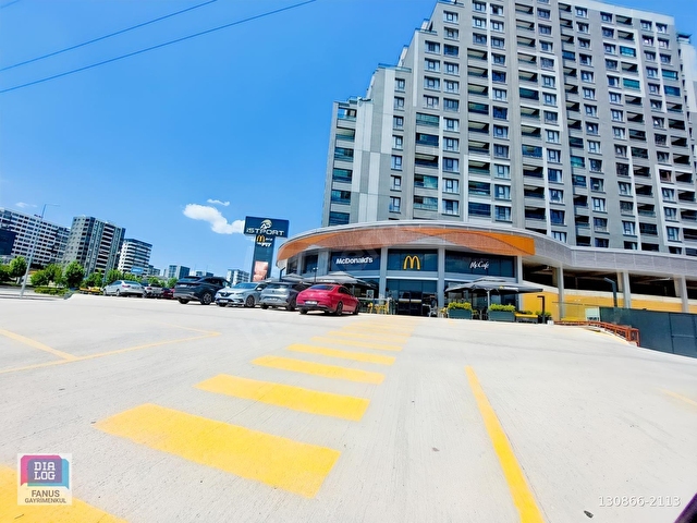 Cumhuriyet Mahallesi AP İST PORT teraslı 1+1 Satılık Daire